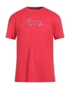 Harmont & Blaine Man T-shirt Red Size Xl Cotton In Red