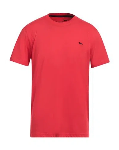 Harmont & Blaine Red Cotton T-shirt