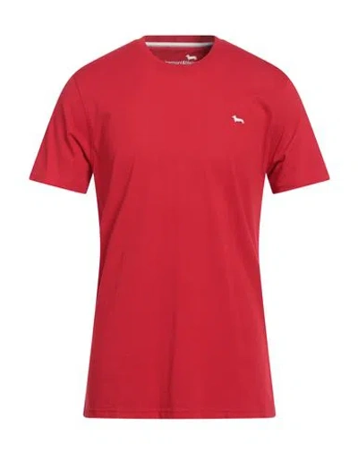 Harmont & Blaine Red Cotton T-shirt