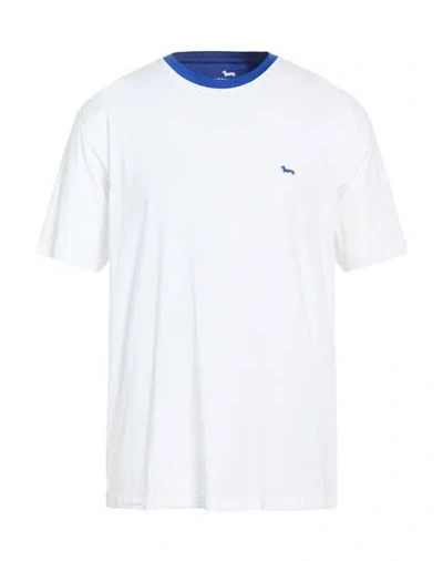 Harmont & Blaine Man T-shirt White Size Xxl Cotton