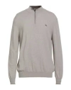 Harmont & Blaine Man Turtleneck Beige Size 3xl Wool, Viscose, Polyamide, Cashmere In Gray