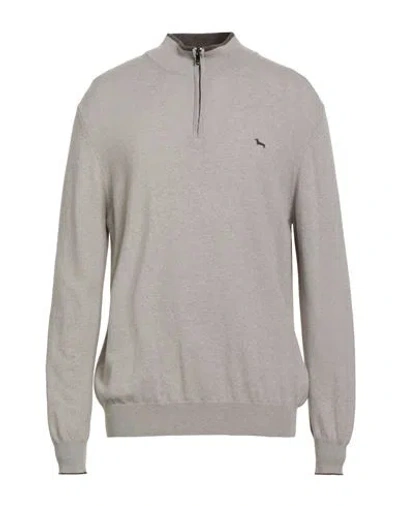 Harmont & Blaine Man Turtleneck Beige Size 3xl Wool, Viscose, Polyamide, Cashmere In Gray