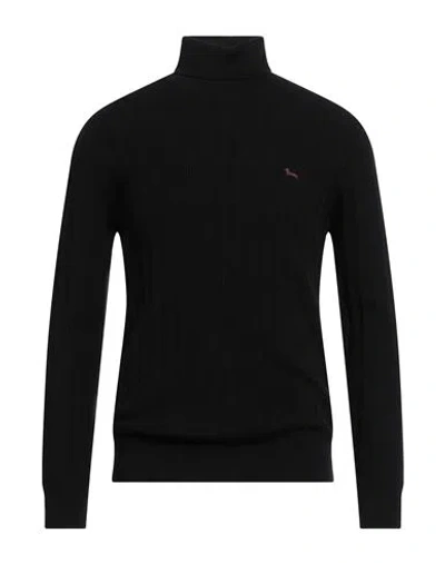Harmont & Blaine Man Turtleneck Black Size L Wool