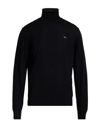 Harmont & Blaine Man Turtleneck Black Size Xl Wool