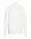 Harmont & Blaine Man Turtleneck Cream Size 3xl Wool In White