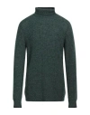 Harmont & Blaine Man Turtleneck Dark Green Size Xxl Cotton, Wool, Polyamide, Acrylic, Polyester