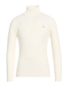 Harmont & Blaine Man Turtleneck Off White Size S Viscose, Polyamide, Cotton, Wool In Neutral