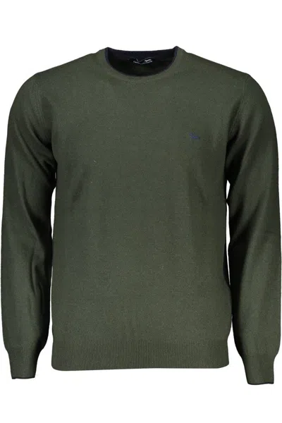 Harmont & Blaine Chic Green Crew Neck Designer Sweater