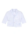 Harmont & Blaine Newborn Boy Blazer White Size 3 Linen, Cotton In White