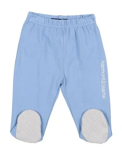 Harmont & Blaine Babies'  Newborn Boy Pants Sky Blue Size 3 Cotton