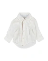 Harmont & Blaine Newborn Boy Shirt White Size 3 Linen In White