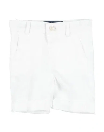 Harmont & Blaine Babies'  Newborn Boy Shorts & Bermuda Shorts Cream Size 3 Linen In White