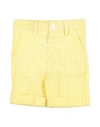 Harmont & Blaine Newborn Boy Shorts & Bermuda Shorts Pastel Yellow Size 3 Polyester, Cotton In Yellow