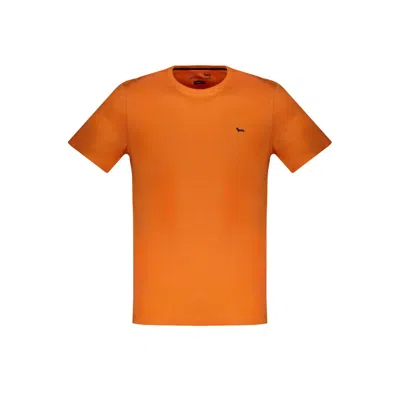 HARMONT & BLAINE ORANGE COTTON T-SHIRT