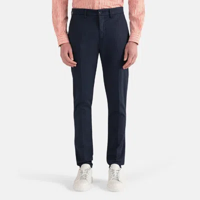 Harmont & Blaine Pant Chino Basic 81 In Blue
