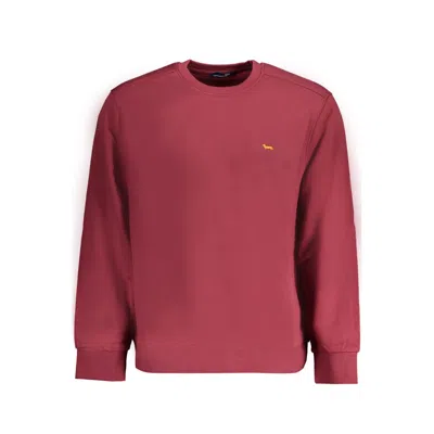 Harmont & Blaine Red Cotton Men's Sweater In Pink