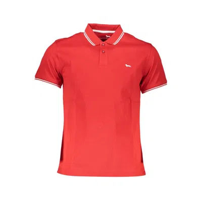 Harmont & Blaine Red Cotton Polo Shirt