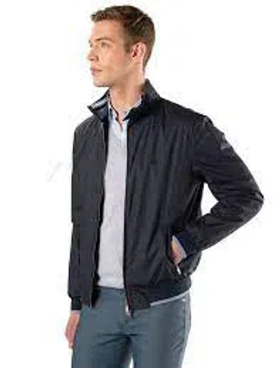 Harmont & Blaine Stylish Men's Summer Jacket In Blue