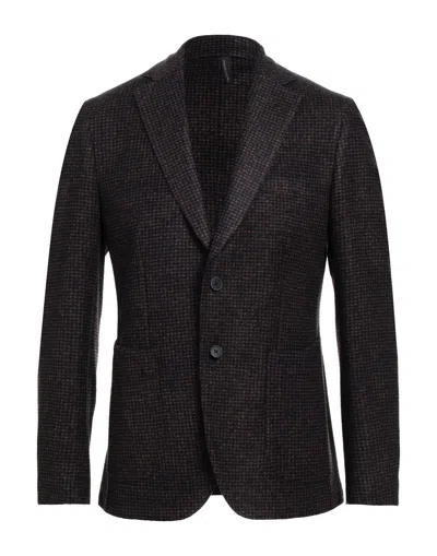 Harmont & Blaine Suit Jackets In Midnight Blue