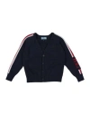 Harmont & Blaine Toddler Boy Cardigan Navy Size 6 Cotton In Navy Blue