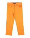Harmont & Blaine Toddler Boy Jeans Orange Size 5 Cotton, Polyester, Elastane In Orange