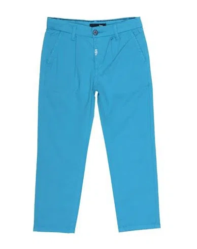 Harmont & Blaine Babies'  Toddler Boy Pants Azure Size 6 Cotton, Elastane In Blue