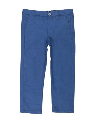 Harmont & Blaine Babies'  Toddler Boy Pants Blue Size 3 Cotton, Linen