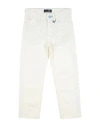 Harmont & Blaine Toddler Boy Pants Ivory Size 6 Cotton, Elastane In White