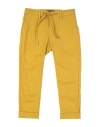 Harmont & Blaine Babies'  Toddler Boy Pants Ocher Size 6 Cotton, Elastane In Yellow