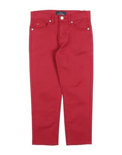 Harmont & Blaine Babies'  Toddler Boy Pants Red Size 6 Cotton, Elastane