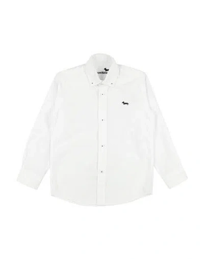 Harmont & Blaine Babies'  Toddler Boy Shirt White Size 7 Cotton