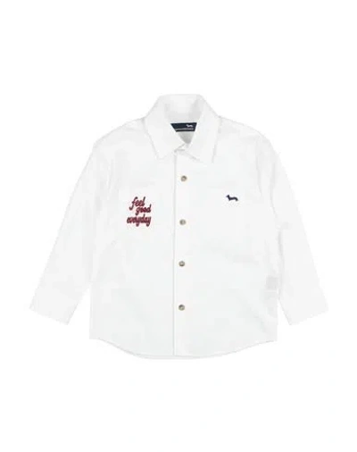 Harmont & Blaine Babies'  Toddler Boy Shirt White Size 7 Cotton