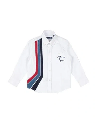 Harmont & Blaine Babies'  Toddler Boy Shirt White Size 7 Cotton