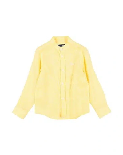 Harmont & Blaine Babies'  Toddler Boy Shirt Yellow Size 6 Linen