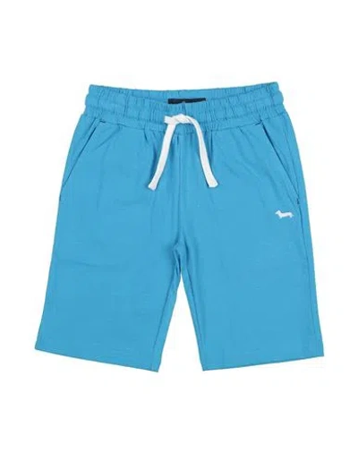 Harmont & Blaine Toddler Boy Shorts & Bermuda Shorts Azure Size 6 Cotton In Blue