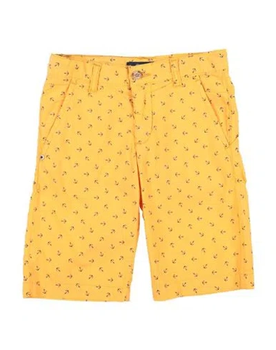 Harmont & Blaine Babies'  Toddler Boy Shorts & Bermuda Shorts Marigold Size 6 Cotton In Animal Print