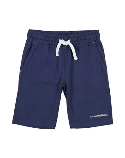 Harmont & Blaine Babies'  Toddler Boy Shorts & Bermuda Shorts Navy Blue Size 6 Cotton