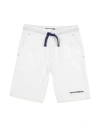Harmont & Blaine Toddler Boy Shorts & Bermuda Shorts White Size 6 Cotton In White