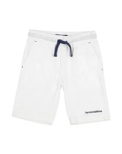 Harmont & Blaine Babies'  Toddler Boy Shorts & Bermuda Shorts White Size 6 Cotton