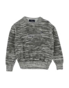 Harmont & Blaine Babies'  Toddler Boy Sweater Military Green Size 6 Wool, Polyamide In Grey