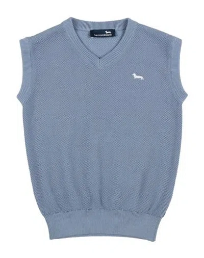 Harmont & Blaine Toddler Boy Sweater Pastel Blue Size 6 Cotton In Blue