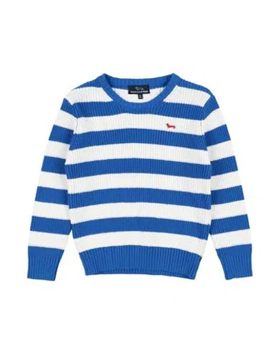 Harmont & Blaine Babies'  Toddler Boy Sweater White Size 6 Cotton In Blue