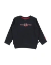 Harmont & Blaine Toddler Boy Sweatshirt Midnight Blue Size 3 Cotton In Black