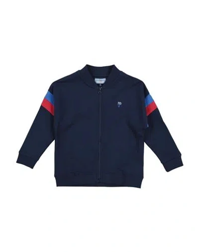 Harmont & Blaine Kids'  Toddler Boy Sweatshirt Navy Blue Size 6 Cotton