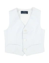 Harmont & Blaine Toddler Boy Tailored Vest Sky Blue Size 3 Cotton, Polyester In Blue