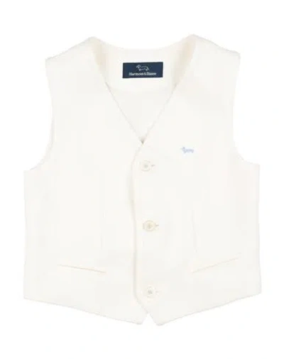 Harmont & Blaine Babies'  Toddler Boy Tailored Vest White Size 3 Viscose, Polyamide, Elastane, Polyester