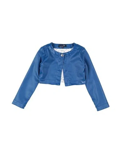 Harmont & Blaine Babies'  Toddler Girl Blazer Blue Size 6 Polyurethane