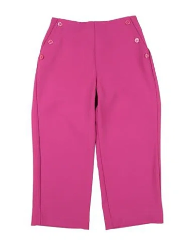 Harmont & Blaine Babies'  Toddler Girl Pants Fuchsia Size 6 Polyester, Elastane In Pink