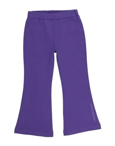 Harmont & Blaine Babies'  Toddler Girl Pants Purple Size 6 Cotton, Polyester, Elastane
