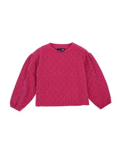 Harmont & Blaine Babies'  Toddler Girl T-shirt Fuchsia Size 5 Cotton, Elastane In Pink